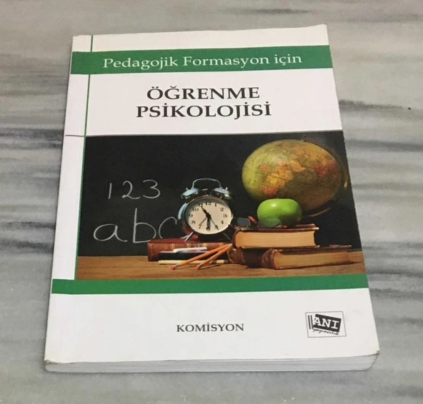 Pedagojik Formasyon için ÖĞRENME PSİKOLOJİSİ (Sahafiye Kitap) ürün görseli 1