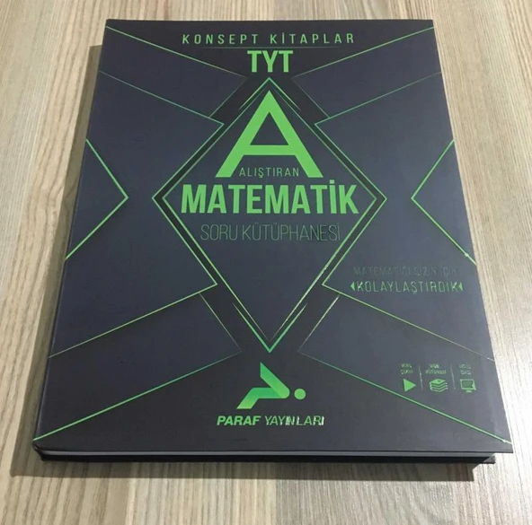 TYT - ALIŞTIRAN MATEMATİK SORU KÜTÜPHANESİ ( Matematiği Sizin için Kolaylaştırdık ) 2023  BASKI (Sahafiye Kitap) ürün görseli 1