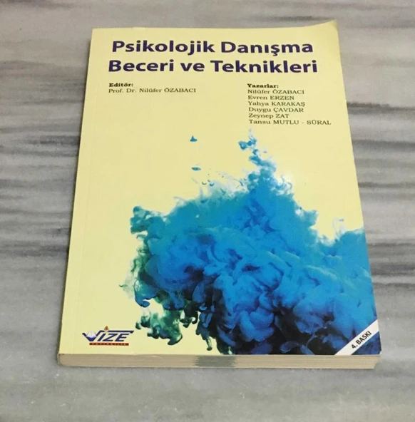 PSİKOLOJİK DANIŞMA BECERİ VE TEKNİKLERİ 4.BASKI (Sahafiye Kitap) ürün görseli 1