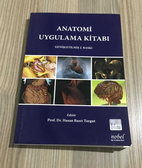 ANATOMİ UYGULAMA KİTABI Genişletilmiş 2.BASKI - 2014 (Sahafiye Kitap) ürün görseli 1