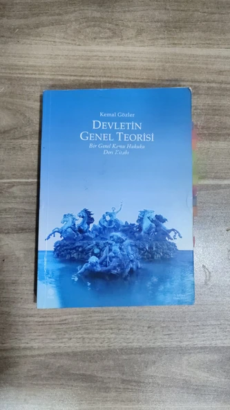 DEVLETİN GENEL TEORİSİ KEMAL GÖZLER ürün görseli 1