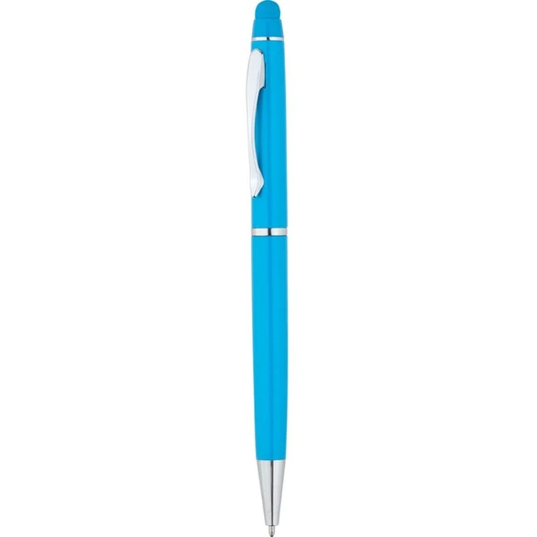 Touchpen Dokunmatik Turkuaz Metal Kalem ürün görseli 1