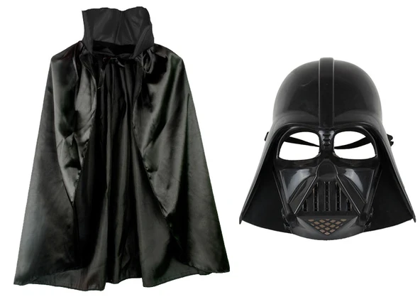 Çocuk Boy Darth Vader Maskesi ve Pelerin Seti ürün görseli 1