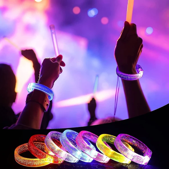 LED Işıklı Pilli Bileklik ürün görseli 1