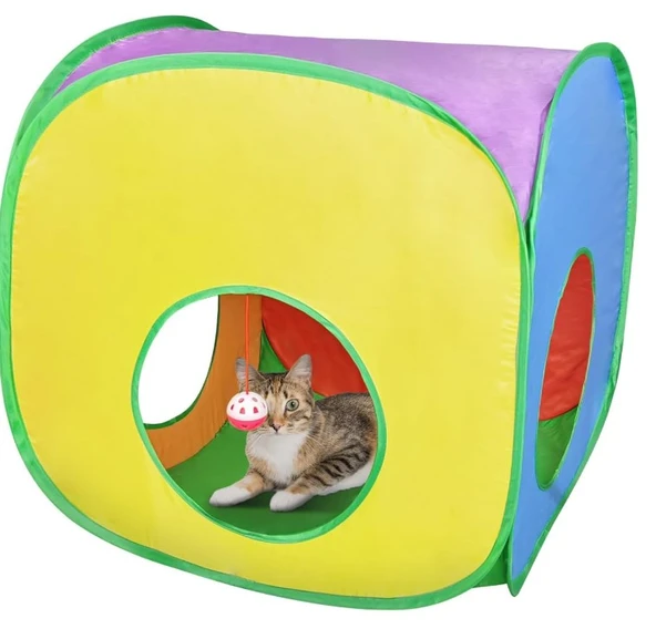 Oyuncak Toplu Kedi Oyun Tüneli - Resim 4