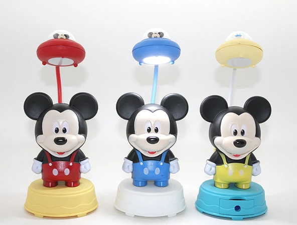 Mickey Mouse Masa Üstü Lamba USB Şarjlı Model 2 ürün görseli 1