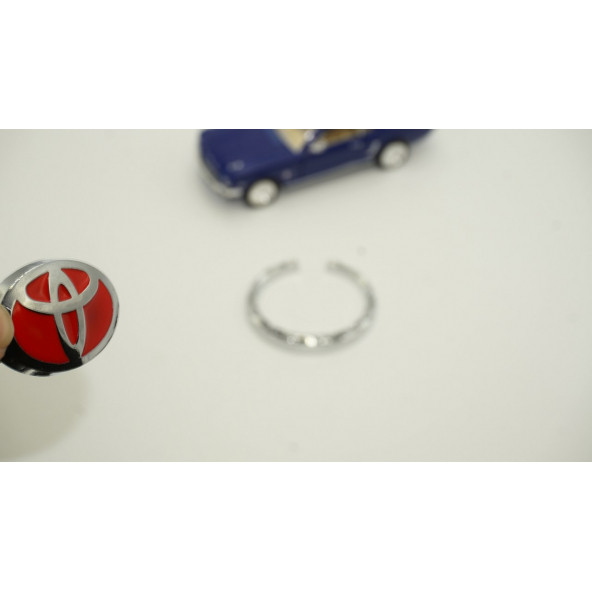 Toyota Buğday Kulakları Krom Metal 3M 3D Logo OEM Ürün ürün görseli 1