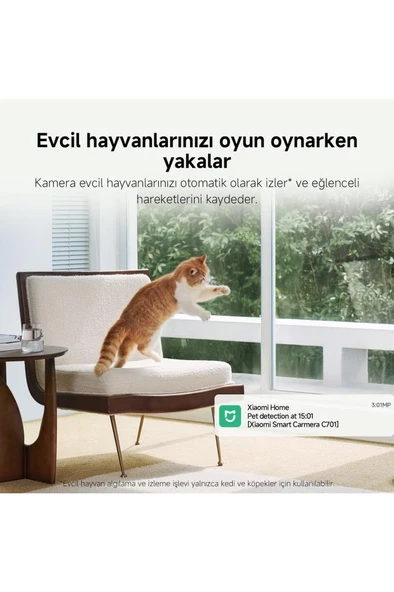 XİAOMİ SMART CAMERA C701 WHİTE - Resim 5