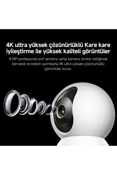 XİAOMİ SMART CAMERA C701 WHİTE - Resim 6