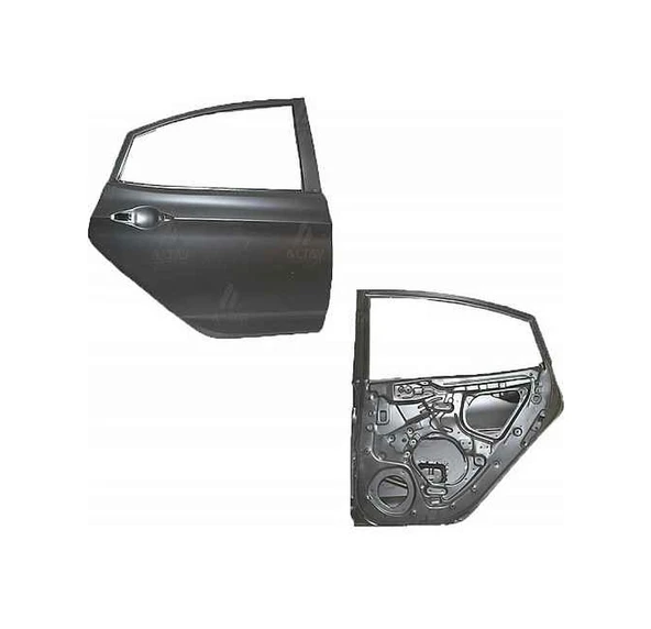 Kapı Accent Arka 11-18 Blue Sağ ürün görseli 1