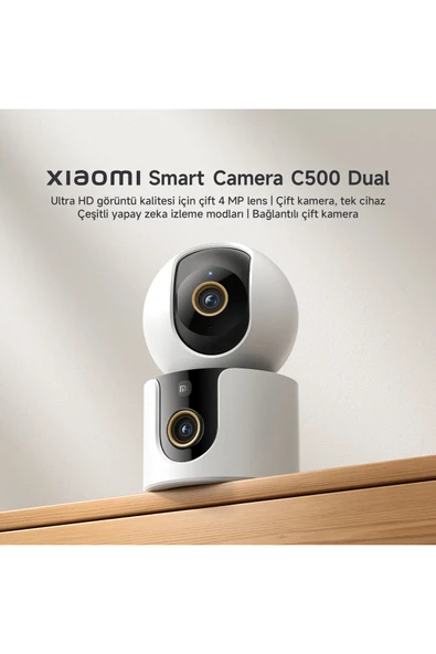 XİAOMİ SMART CAMERA C500 DUAL WHİTE - Resim 2