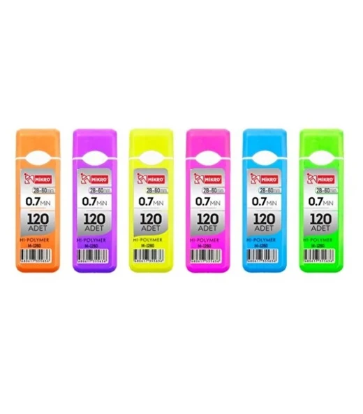 M-1260 Hi Polymer 60 Mm 0.7 Kalem Ucu 120 Li 1 Tüp ürün görseli 1