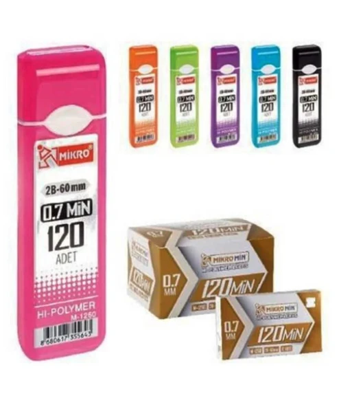 Kalem Ucu 0.7 Kalem Ucu 120li Tüp 60 Mm ürün görseli 1