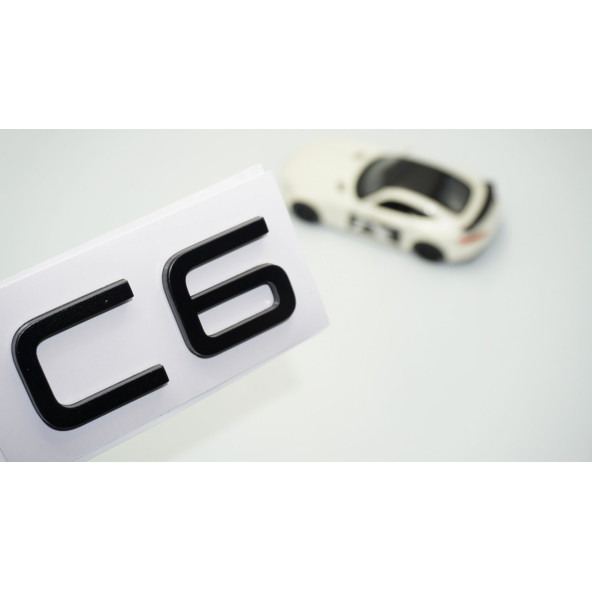 DK Tuning Citroen C6 2022+ Bagaj Siyah Yazı Logo Amblem ürün görseli 1
