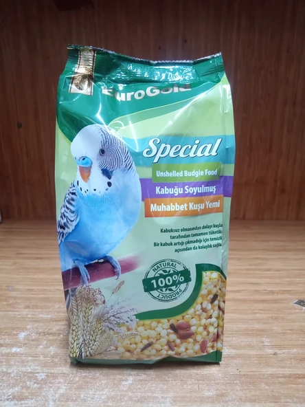 Special Kabuğu Soyulmuş Muhabbet Kuşu Yemi 500 Gram ürün görseli 1