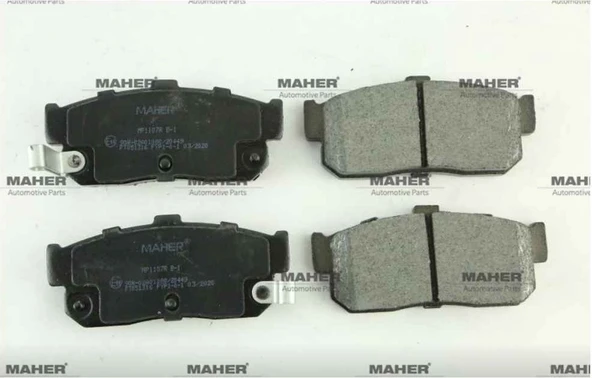Fren Balata Almera 00-03 / Maxıma 99 Disk Arka ürün görseli 1