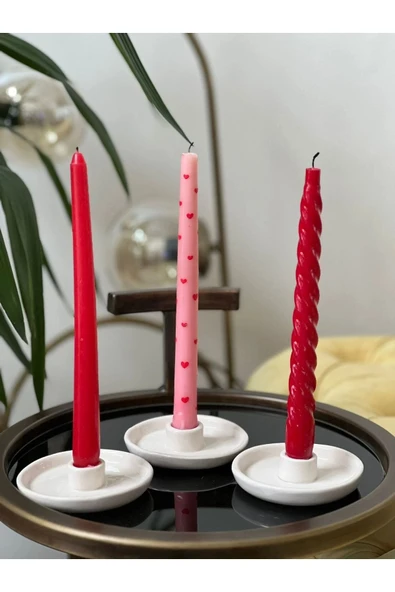 Handmade 2 li Şamdan Mumluk - Resim 2
