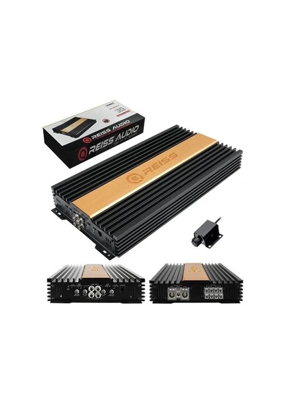 Reıss Audıo Rs-4200.4 Oto Anfi Stereo 4x200 Watt 4 Kanal Bass Kontrol ürün görseli 1