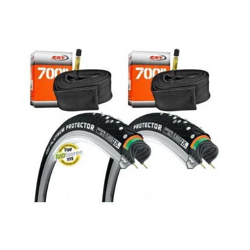 BİKE SKY CST Platinum Protector Zırhlı 700X35 Bisiklet Lastik Seti ( 2 ADET DIŞ 2 ADET  İÇ ) ürün görseli 1