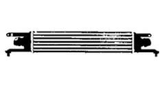 Turbo Radyatörü Intercooler Grande Punto 05-12 / Punto Evo 09-1 ürün görseli 1