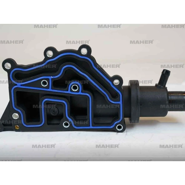 TERMOSTAT CLIO II 98-05 / LAGUNA II 01-07 / 1.4 16V-1.6 16V KOMPLE 4 BAĞLANTILI CONTALI SENSÖRLÜ 89°C ürün görseli 1