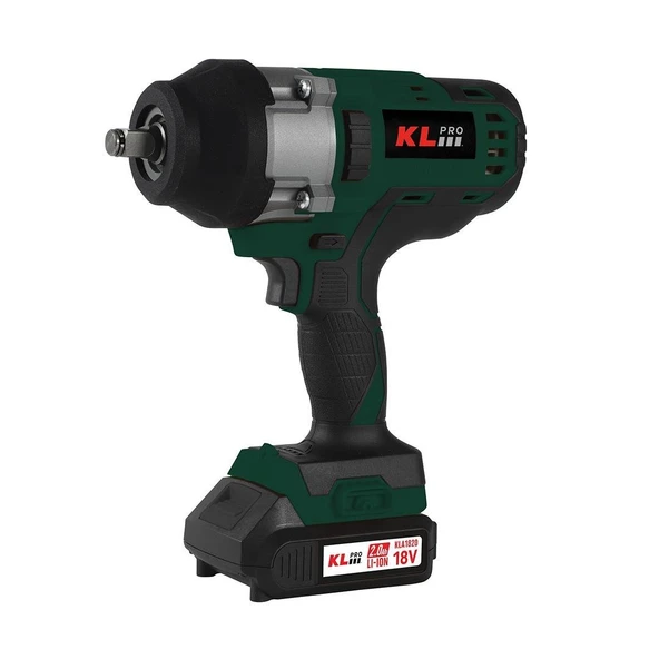 KLPro 18V 5.0AH 1/2" ŞARJLI DARBELİ SOMUN SIKMA KÖMÜRSÜZ KLSS18BHX-50 ürün görseli 1