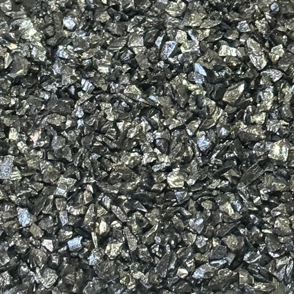 Epoksi Mum Dekoratif 2-4 MM Arlığında Gerçek Cam Kırığı (1 KG)  Siyah ürün görseli 1