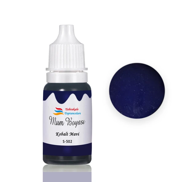 Mum Boyası Sıvı Pigment Boya 20 ML  Kobalt Mavi - S502 ürün görseli 1