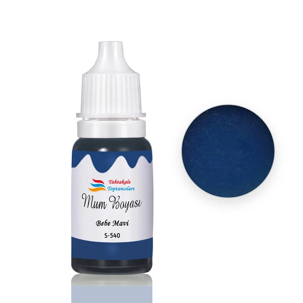 Mum Boyası Sıvı Pigment Boya 20 ML  Bebe Mavi - S540 ürün görseli 1