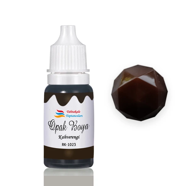 Epoksi Reçine Opak Boya Pigment Opak Epoksi Boyası 20 ML  Kahverengi - 1023 ürün görseli 1