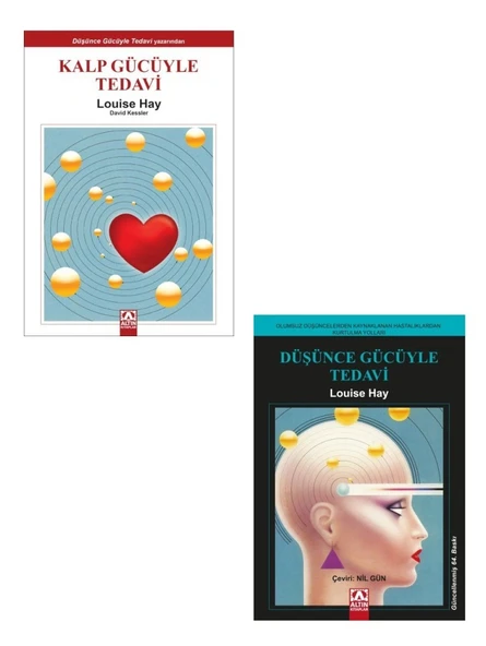Louise L. Hay Düşünce Gücüyle Tedavi  + Kalp Gücüyle Tedavi (2 Kitap) ürün görseli 1