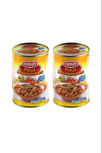 Hana Bakla Konservesi 400gr X 2 Adet ürün görseli 1