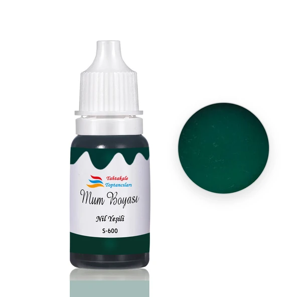 Mum Boyası Sıvı Pigment Boya 20 ML  Nil Yeşili - S600 ürün görseli 1