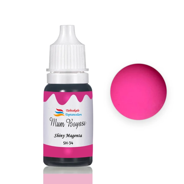 Mum Boyası Sıvı Pigment Boya 20 ML  Shiny Pembe - SH31 ürün görseli 1