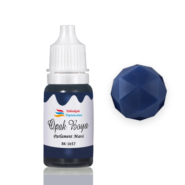Epoksi Reçine Opak Boya Pigment Opak Epoksi Boyası 20 ML  Parlament Mavi - 1657 ürün görseli 1