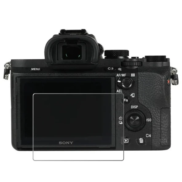 Sony A7 Mark 3 ile uyumlu Ekran Koruyucu Uyumlu 9H Nano ürün görseli 1