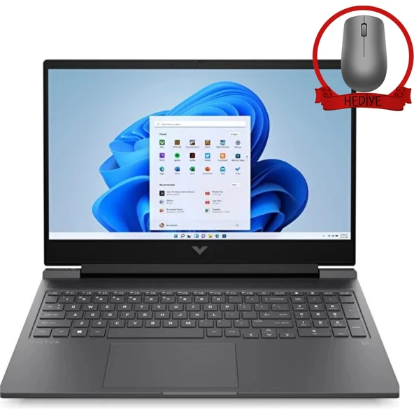 Victus 16-S0003NT 7.nesil Ryzen 7 7840HS 24GB Ram 2tb SSD RTX4070 FDOS16.1INC 7Z4P9EA11 ürün görseli 1
