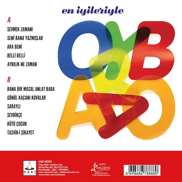 Oya & Bora En İyileriyle - Plak - Resim 2