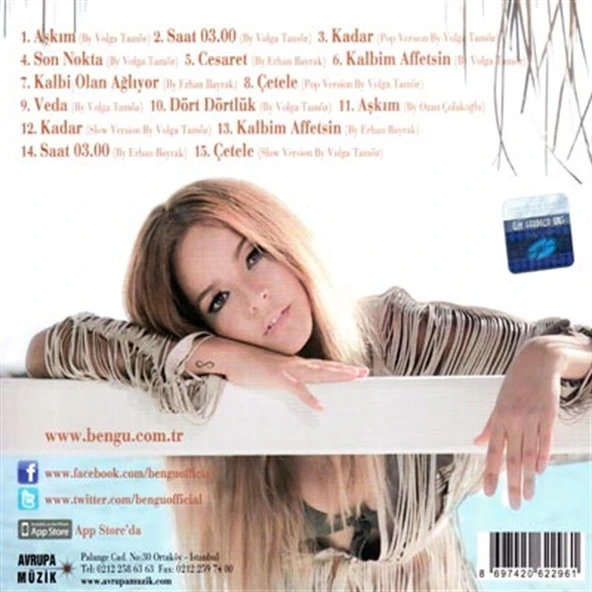 Bengü Dört Dörtlük - CD - Resim 2