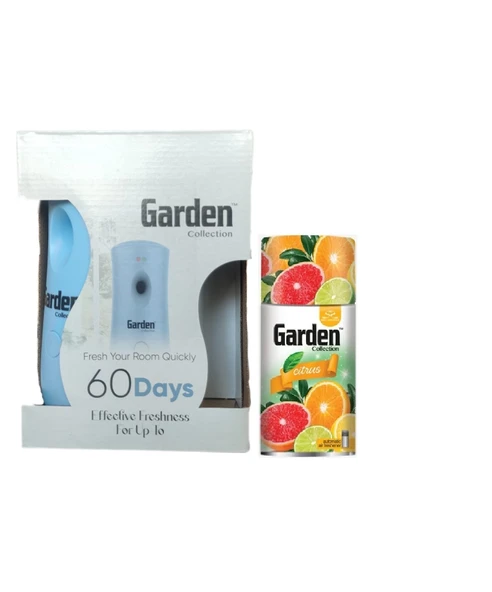 Garden Oda Kokusu Freshmatik, Otomatik Sprey Makine + Tropikal Limon Portakal Yedek Sprey 260 ml Air Freshener ürün görseli 1