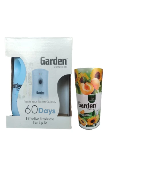 Garden Oda Kokusu Freshmatik, Otomatik Sprey Makine + Kayısı Ayçiçeği Yedek Sprey 260 ml Air Freshener ürün görseli 1