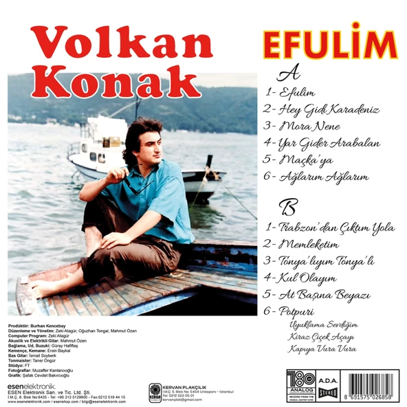 Volkan Konak Efulim - Plak - Resim 2