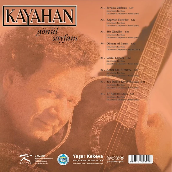 Kayahan Gönül Sayfam - Plak - Resim 2