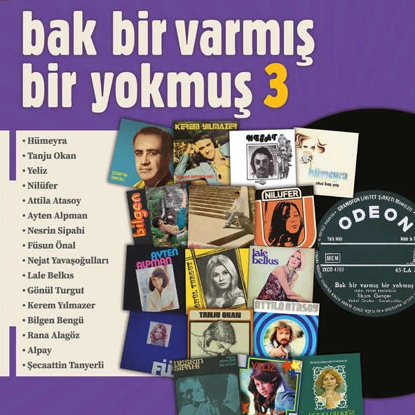 Bak Bir Varmış Bir Yokmuş Vol.3 - Plak ürün görseli 1