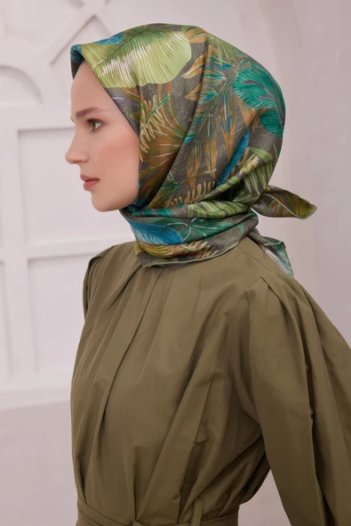 Saf İpek Twill Eşarp 4225D01 ürün görseli 1