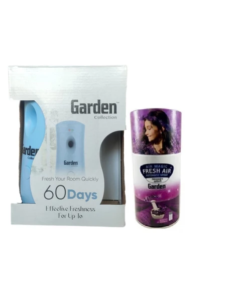 Garden Oda Kokusu Freshmatik, Otomatik Sprey Makine + Lavanta Yedek Sprey 260 ml Air Freshener ürün görseli 1