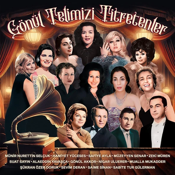 Gönül Telimizi Titretenler Çeşitli Sanatçılar - Plak ürün görseli 1