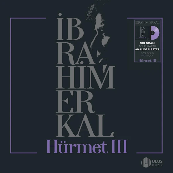 İbrahim Erkal Hürmet 3 - (Özel Solid Mor Plak) ürün görseli 1