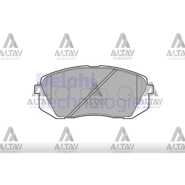 FREN BALATA IX-35 10-15 / SPORTAGE 11-16 / I-40 12-15 / TUCSON 16-18 (YAY DELİKLİ) ÖN ürün görseli 1