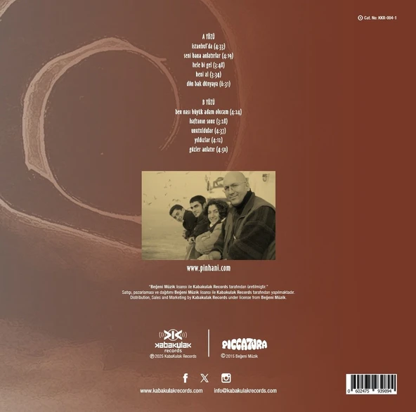 Pinhani İnandığın Masallar - Plak - Resim 2